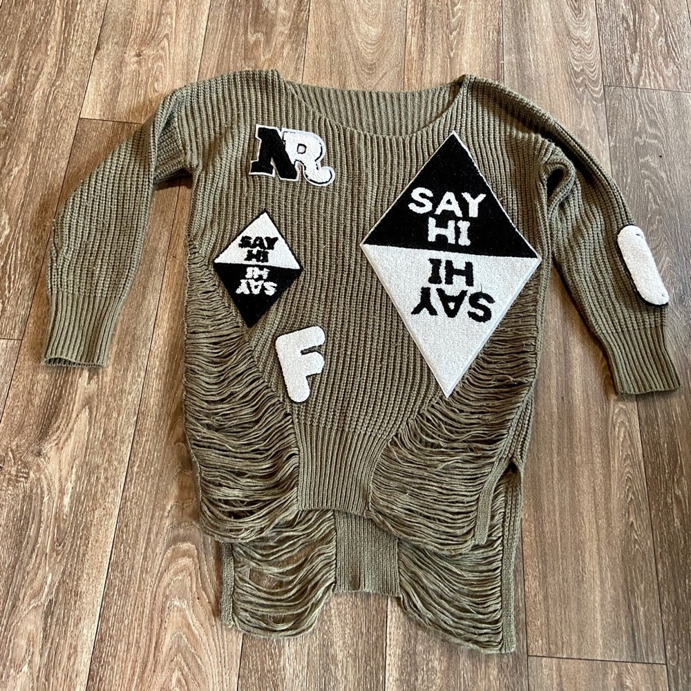 Say Hi! Sweater dress